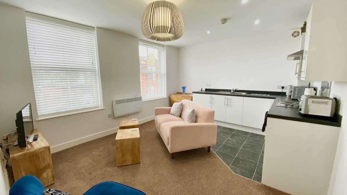 View of Industrial Penthouse Apartment - Pinterest