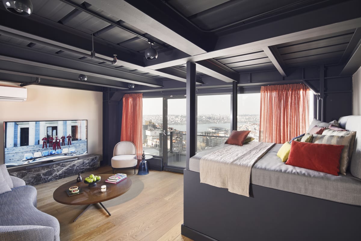 Curated visual reference: Gallery Detail: Fully Furnished Luxury Sea View Penthouse Apartment In Central Istanbul